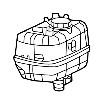 Jeep 68283565AB Expansion Tank