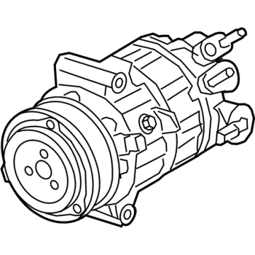 Jeep 68245083AA Compressor