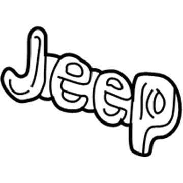 Jeep Emblem - 55155622AB