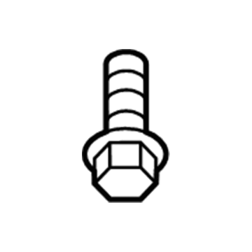 Jeep 6104215AA Transmission Mount Bolt