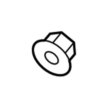 Jeep 6508169AA Isolator Nut