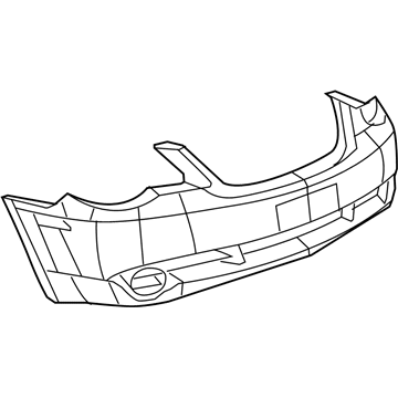 Chrysler 68004586AE Bumper Cover