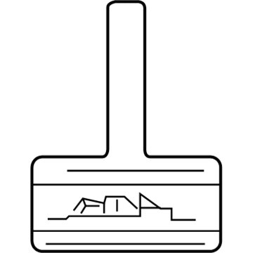 Dodge 5161821AA Air Bag Label