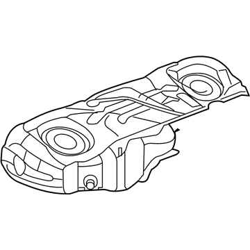 Dodge 68051891AB Fuel Tank