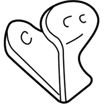 Chrysler Sway Bar Bracket - 4616088