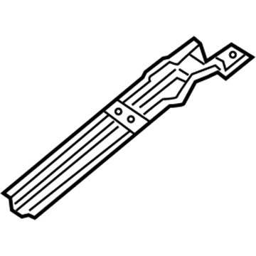 Jeep 68298702AB Rear Rail