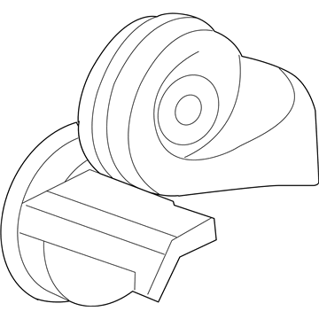 Chrysler 56043186AF Horn