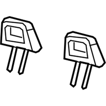 Jeep 1ER341DAAA Headrest