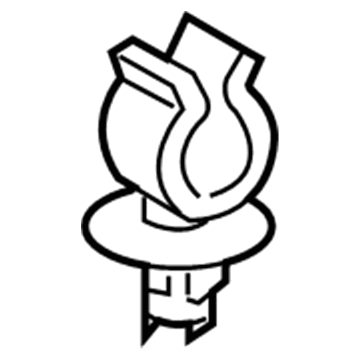 Dodge 5125578AA Vacuum Harness Clip