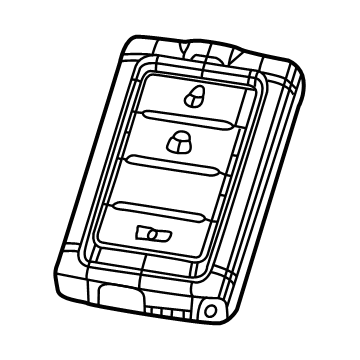 Jeep 68582686AB Transmitter