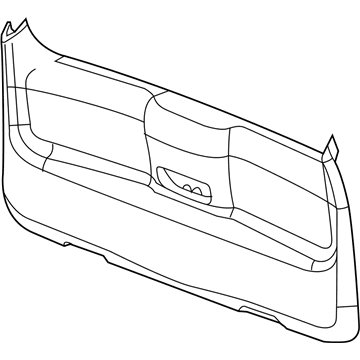 Chrysler 1DH27BD1AC Lower Trim Panel
