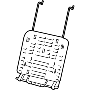 Jeep 68234978AC Lumbar Support