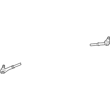 1998 Dodge Durango Tie Rod End - 4883136