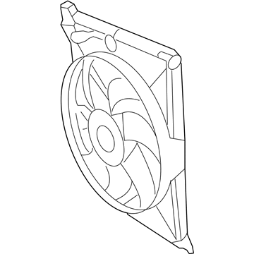 Chrysler Aspen Fan Blade - 55361429AC