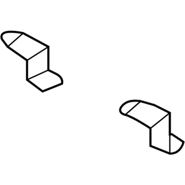 Dodge 55057134AA Electric Cooling Fan Front Bracket