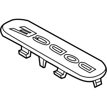 Dodge 1WQ00DX9AB Nameplate