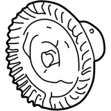 Jeep Comanche Fan Motor - J3241857