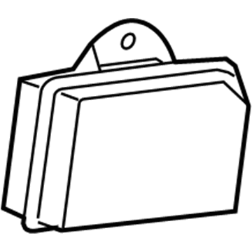 Jeep 52090376AB Vacuum Reservoir