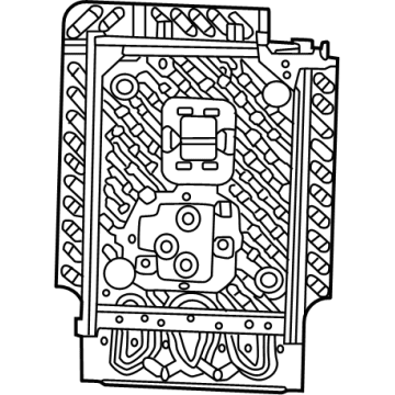 Jeep 68545266AA Seat Back Frame