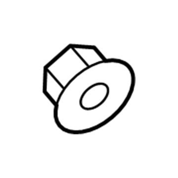 Jeep 6502987 Bracket Retainer Nut