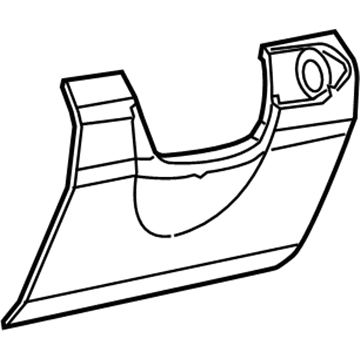 2015 Ram 2500 Steering Column Cover - 1UM301L1AE