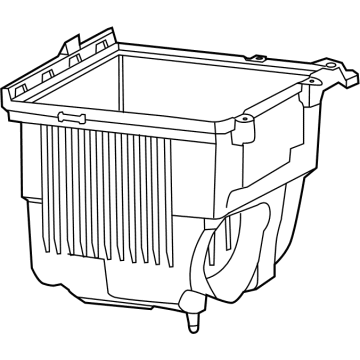 Ram 68137181AC Air Cleaner Body