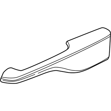 2019 Chrysler Pacifica Armrest - 6FL21LA8AB