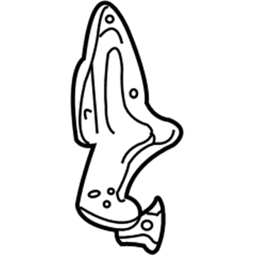 Dodge Caravan Door Hinge - 4717578AH