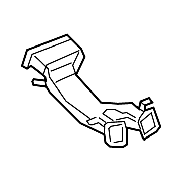 Ram 68376301AA Rear Duct