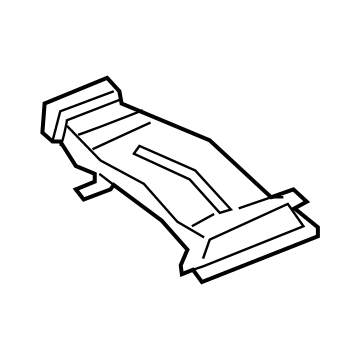Ram 68376279AA Rear Duct