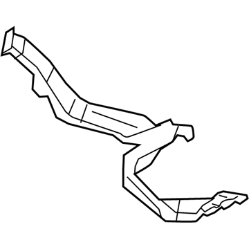 Ram 68376270AA Rear Duct