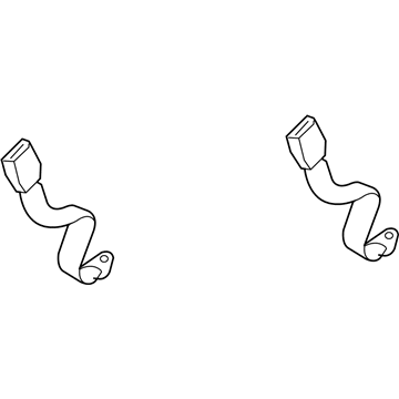 Chrysler MR621696 Buckle End