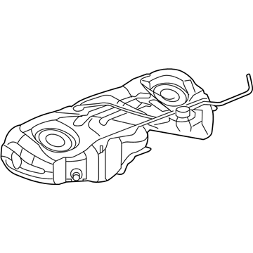 Dodge 68051891AB Fuel Tank