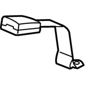 Dodge 5HQ581D5AA Buckle End