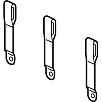 2008 Dodge Dakota Seat Belt - 55350981AB