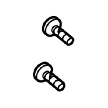 Chrysler 6507668AA Lower Hinge Screw