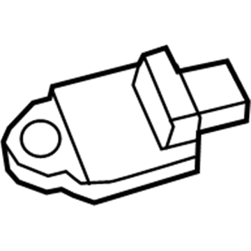 Jeep 4896061AB Front Impact Sensor