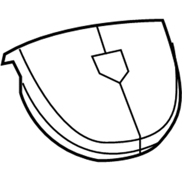 Jeep 1GK69DK7AF Driver Air Bag