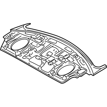 Chrysler MR535636 Package Tray