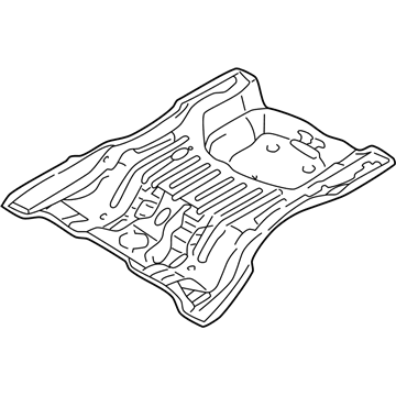 Chrysler MR376462 Floor