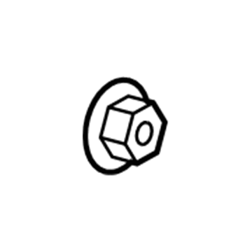 Jeep 6509298AA Axle Nut