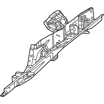 Mopar 68431578AK Rail - Rear 68431578AK Mopar Rail - Rear Illustration 1 of 1