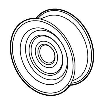 Jeep 4627851AA Idler Pulley