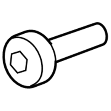 Jeep 6036769AA Seat Belt Assembly Upper Bolt