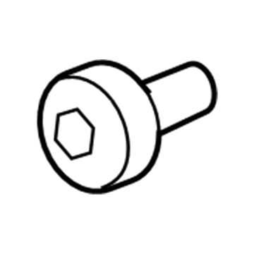 Jeep 6105124AA Seat Belt Assembly Lower Bolt