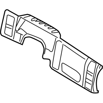 Dodge 5GM75DX9AE Cluster Bezel