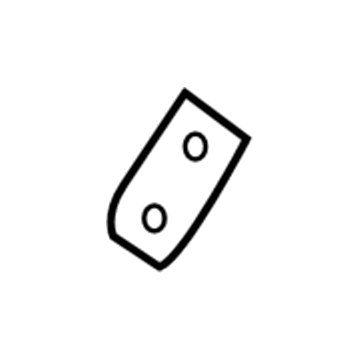 Dodge 68014165AA Windshield Pillar Trim Bracket