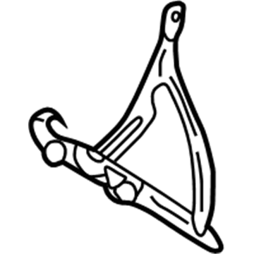 Chrysler PT Cruiser Hood Hinge - 4724540AC