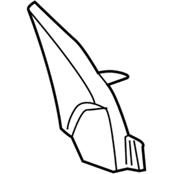 Dodge Mirror Cover - 1HA43XDVAA