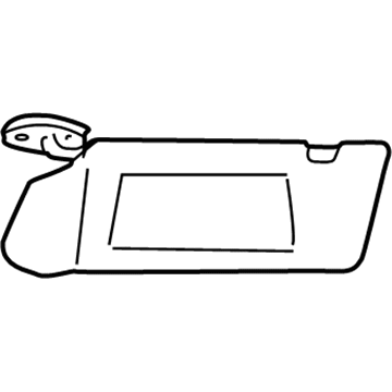 Chrysler Concorde Sun Visor - TH99TL2AB